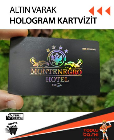Altın Varaklı Kartvizit Çorlu
