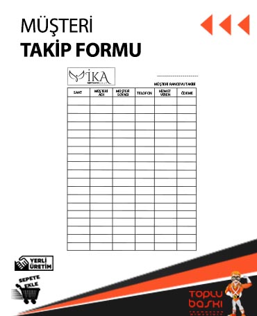 Takip Kartı Çorlu