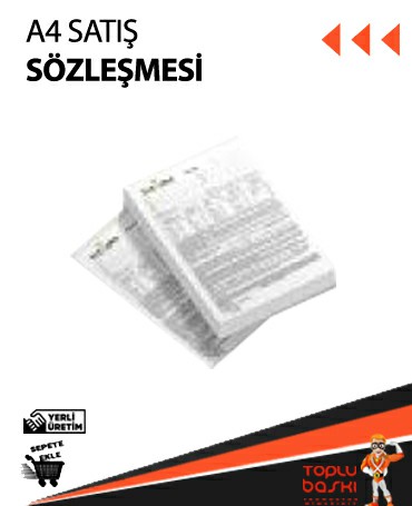 Çorlu Satış Sözleşmesi