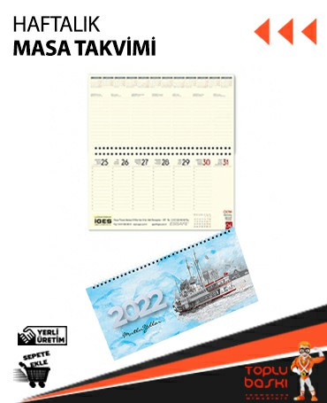 Promosyon Takvim Siparişi Çorlu